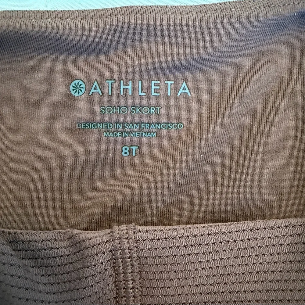 Athleta Soho Skort in Dusty Rose Brown size 8 Tall - Picture 8 of 11
